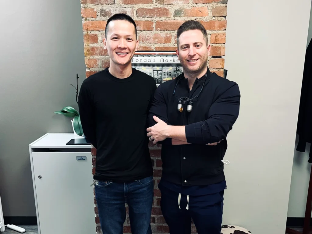 Dr. Weiss With Patient